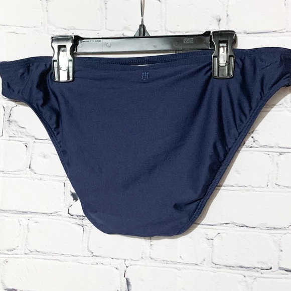 NWT Tommy Hilfiger Hipster Navy Bikini Swim Bottom - Picture 3 of 6